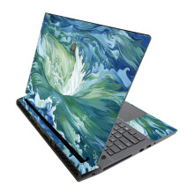 MightySkins Skin para Alienware M17 R3 (2020) & M17 R4 (2021) - Cyclone Wave | Vinil protetor | Fácil de aplicar