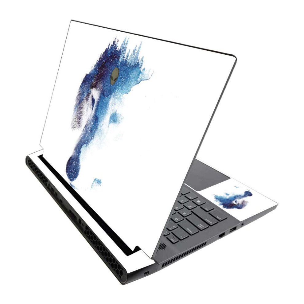 Mightyskins Skin For Alienware M17 R3 (2020) & M17 R4 (2021) - Through Many Storms | Protective Viny Wrap | Easy To Apply And Change Style | Made In T 705675642936