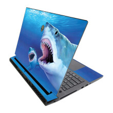 MightySkins Skin para Alienware M17 R3 (2020) & M17 R4 (2021) - Great Whites | Vinil Protetor | Fácil de Aplicar