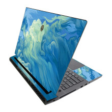 MightySkins Skin voor Alienware M17 R3 (2020) & M17 R4 (2021) - Visionary | Beschermende Vinyl wrap