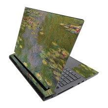 MightySkins Skin per Alienware M17 R3 (2020) & M17 R4 (2021) - Water Lilies | Pellicola protettiva | Facile da applicare