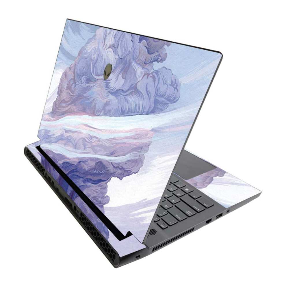 Skin Mightyskins Per Alienware M17 R3 (2020) E M17 R4 (2021) - Whirlwind | Pellicola Protettiva In Vinile | Facile Da Applicare E Cambiare Stile-image