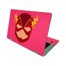 MightySkins Carbon Fiber Skin Compatível com HP Chromebook x360 14 (2021) - Speed Man | Acabamento Texturizado