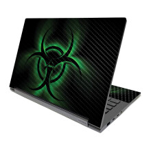 MightySkins Carbon Fiber Skin para Lenovo Yoga C940 14” (2020) - Bio Glare | Acabamento Texturizado