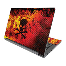 MightySkins Skin in Fibra di Carbonio per Lenovo Yoga C940 14" (2020) - Bio Skull | Protettivo e Resistente