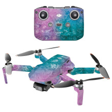 MightySkins Compatible with DJI Mini 2 Portable Drone - Diamond Grunge | Protective Durable and Unique Vinyl Decal wrap Cover | Easy to Apply Remo