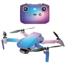 Mighty Skins Compatible with DJI Mini 2 Portable Drone - Royal Haze | Protective Durable and Unique Vinyl Decal wrap Cover | Easy to Apply Remove