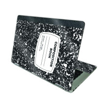 MightySkins Glossy Glitter Skin compatibile con HP Chromebook x360 14 (2021) - Libro di composizione | Finitura lucida e protettiva con glitter |