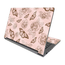 MightySkins Glossy Glitter Skin kompatibilis Lenovo Yoga C940 14 (2020) - Butterfly Garden | Vdo, tarts, magas fnyu csillog fellet | Knnyen alk