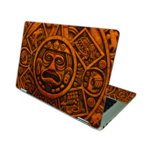 MightySkins Skin kompatibel mit HP Chromebook x360 14 (2021)     Geschnitztes Aztekenmuster | Sch   tzende, langlebige und einzigartige Vinyl-Aufkleb