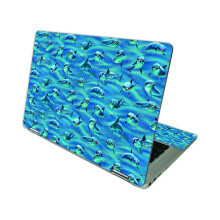 MightySkins Skin compatibile con HP Chromebook x360 14 (2021) - Dolphin Gang | Cover protettiva in vinile resistente e unica | Facile da applicar
