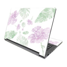 MightySkins Glossy Glitter Skin compatibile con Lenovo Yoga C940 14 (2020) - Fiori color acquerello | Finitura protettiva e durevole con glitter