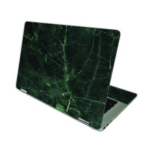 Mightyskins Skin compatible con HP Chromebook X360 14 (2021) - Mrmol verde | Cubierta protectora de calcomana de vinilo duradera y nica | Fcil de