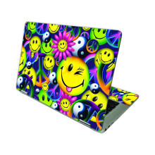 MightySkins Skin Compatível com HP Chromebook x360 14 (2021) - Smile da Paz | Protetor Durável e Único