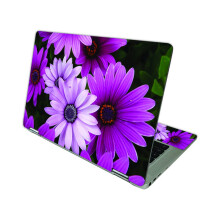 MightySkins Skin kompatibilis a HP Chromebook x360 14 (2021) kszlkkel - Lila virgok | Vdo, tarts s egyedi vinyl matrica burkolat | Knnyen alk