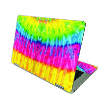 MightySkins Skin Compatível com HP Chromebook x360 14 (2021) - Tie Dye 2 | Protetor e Decalque Único