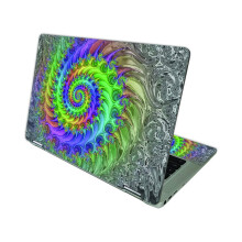 MightySkins Skin Compatível com HP Chromebook x360 14 (2021) - Tripping | Protetor, Durável e Único