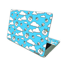 MightySkins Skin compatibile con HP Chromebook x360 14 (2021) - Unicorn Clouds | Cover protettiva in vinile resistente e unica | Facile da applic
