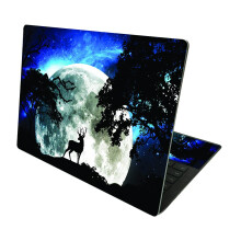 MightySkins Skin Compatível Com Microsoft Surface Laptop 4 13.5” - Veado da Lua | Protetor