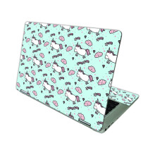MightySkins Skin compatibile con HP Chromebook x360 14 (2021) - Unicorni carini | Cover protettiva in vinile resistente e unica | Facile da appli
