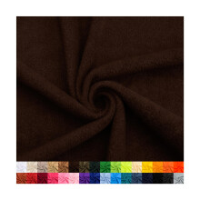 Pico Textiles 1 Yard  brauner, einfarbiger Fleece-Stoff  einfarbiger Fleece-Stoff  Verkauf pro Yard  verschiedene Farben  ideal fr Nhprojekte,