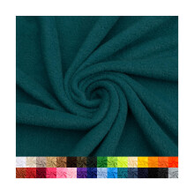 Pico Textiles 1 Yard  blaugrner, einfarbiger Fleece-Stoff  einfarbiger Fleece-Stoff  Verkauf pro Yard  verschiedene Farben  ideal fr Nhprojek