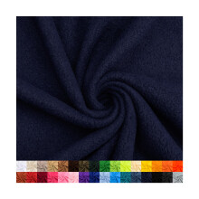 Pico Textiles 1 Yard  einfarbiger Fleece-Stoff in Marineblau  einfarbiger Fleece-Stoff  Verkauf pro Yard  verschiedene Farben  ideal fr Nhproj