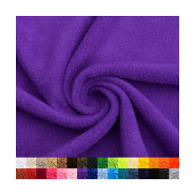 Pico Textiles 1 grd - Purple Solid Fleece Fabric - Solid Color Fleece Fabric - Sljs av grden - Variation av frger - Perfekt fr syprojekt Suc