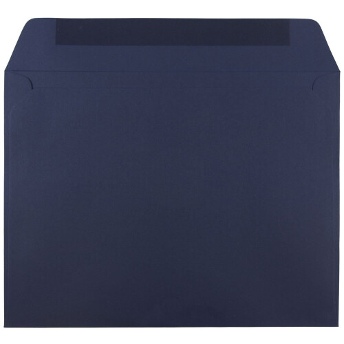 JAM PAPER 9 x 12 Booklet Premium Envelopes - Navy Blue - 25/Pack 1
