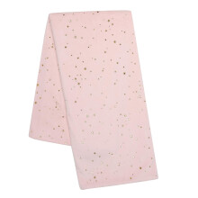 Lams & Ivy Ballerina baby lyser?d med guldstjerner 2-sidet bl?dt baby t?ppe