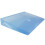 JAM Paper Plastic Envelopes with Hook & Loop Closure - 2"""" Expansion - Letter Booklet - 9 3/4"""" x 13"""" - Blue - 12/Pack 4