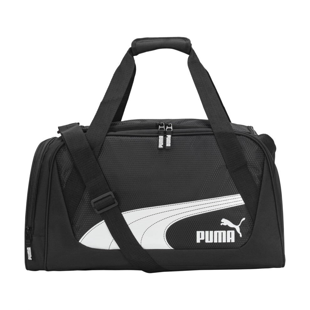 PUMA Evercat Form Factor Duffel Bag  Black/White-image-OPC-PGSB87M-NEW