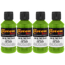 Concentrato per tinta uretanica Custom Coat da 3 once (colore verde lime) per la colorazione di rivestimenti per cassoni di camion (confezione da