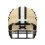 FOCO New Orleans Saints NFL 3D BRXLZ Puzzle-Replika-Helm-Set, Einheitsgr    e 3