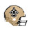 FOCO New Orleans Saints NFL 3D BRXLZ Puzzle-Replika-Helm-Set, Einheitsgr    e 2