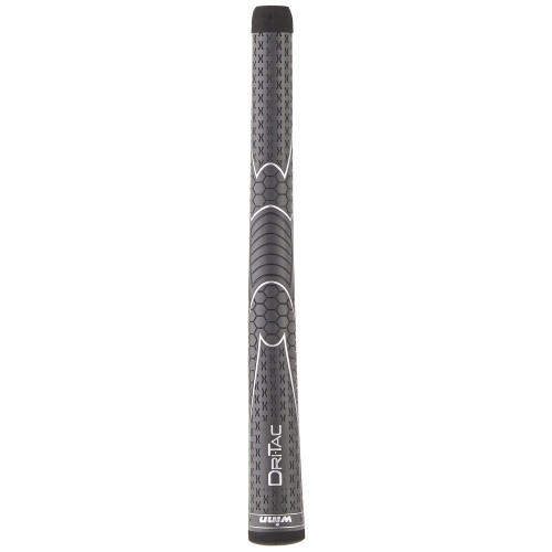 Winn Dri-Tac Oversize (+1/8 ) Dark Gray Golf Grips (9-Piece Bundle) 1