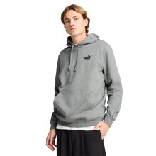 Fleece Hoodie PUMA Essentials para Homem, Cinza Médio