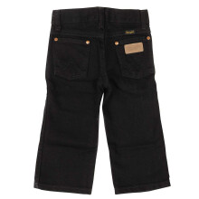 Jeans Wrangler para Meninos 13MWZ Cowboy Cut Fit Original, Preto, 8 Slim