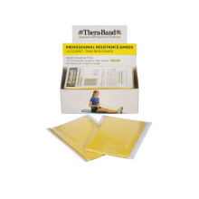 THERABAND Faixas de Resistência, 5 Pés, 15 Contas de Látex para Exercícios Corporais e Fisioterapia