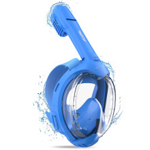 Maschera da snorkeling integrale per bambini ACURE - Set da snorkeling antiappannamento e con parte superiore asciutta, attrezzatura da snorkelin