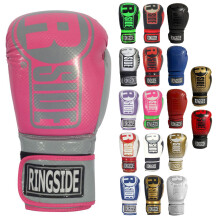 Ringside Unisex-Erwachsene FTG1 PK.GY S/M Boxhandschuhe Pink/Grau S/M US