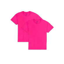 Fruit Of The Loom Camicie da Uomo in Cotone Eversoft Traspiranti e Assorbi l'Umidit? con Controllo degli Odori Taglie S-4x Crew - Confezione da 2