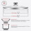 Tempered Glass Lid with Heat Resistant Handle 8""""/20cm Clear 3