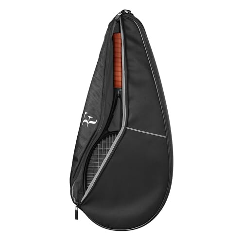 Wilson Capa de Racket de Ténis WILSON RF - Para 1 Racket, Preta 1