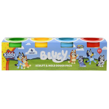 Bluey 4 csomagos tsztakdak kreatv s sznes jtk gyerekeknek