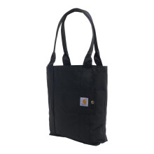Bolsa Carhartt Vertical, Resistente al Agua, Tote Abierto (Negro)