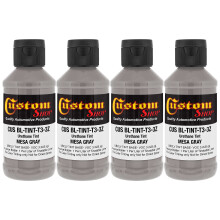 Concentrato per tinta uretanica Custom Coat da 3 once (colore grigio Mesa) per la colorazione di rivestimenti per cassoni di camion (confezione d