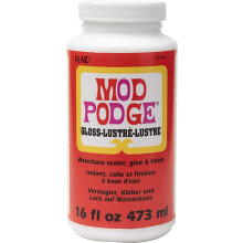 Mod Podge CS11202 Selador base de gua com cola e acabamento decoupage 16 onas brilhante 16 Fl Oz 1 pacote
