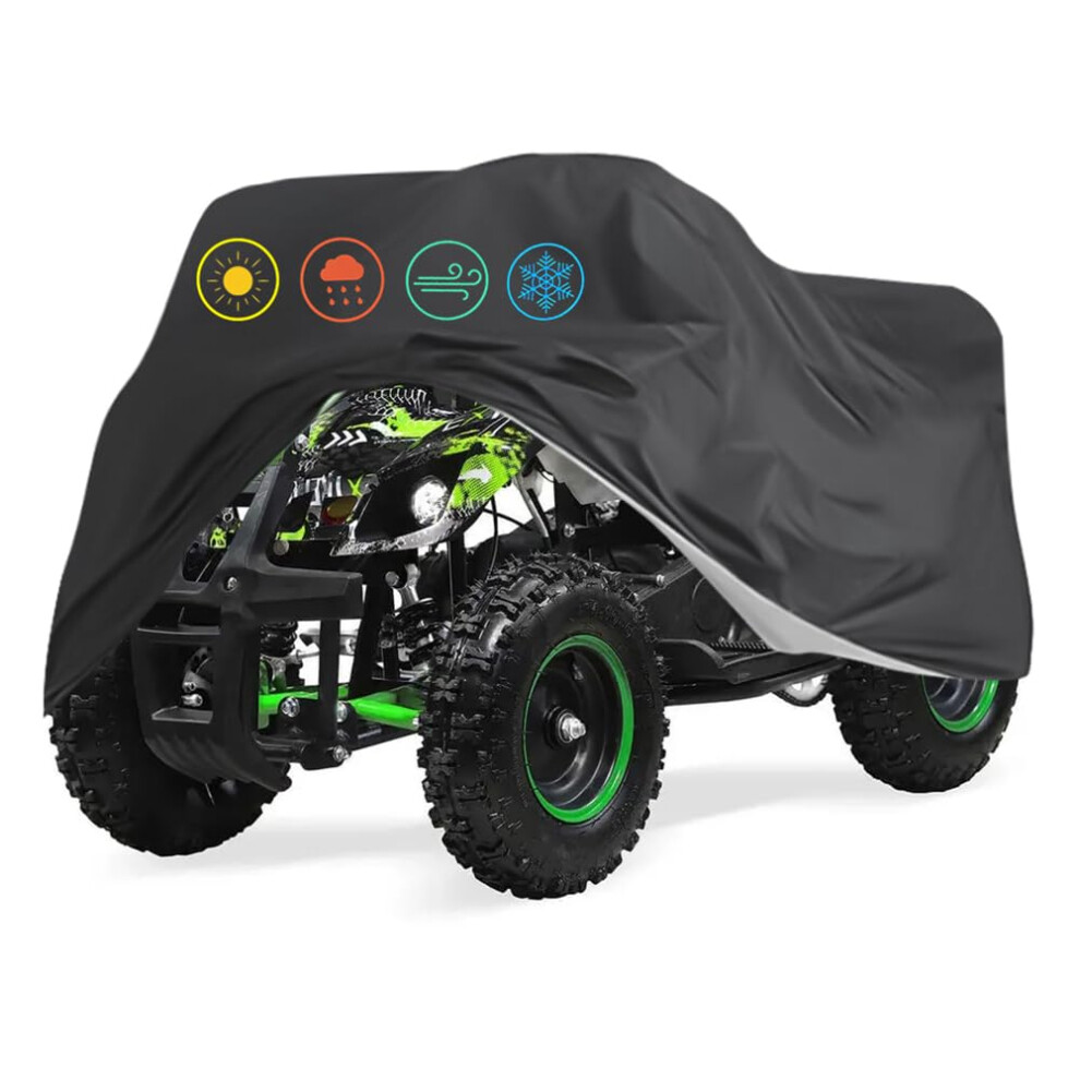 Atv Covers Waterproof 4 Wheeler Covers Quad Covers Used For Polaris Yamaha Suzuki Honda Kawasaki Kart 614167710544