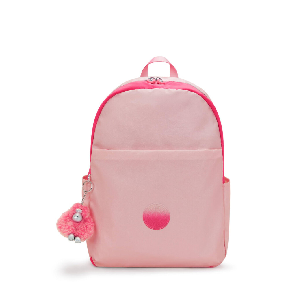 Kipling Haydar Metallic 15"" Laptop-Rucksack Blush Met Bl-image